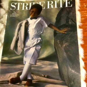 Vintage Stride Rite Store Poster Ad